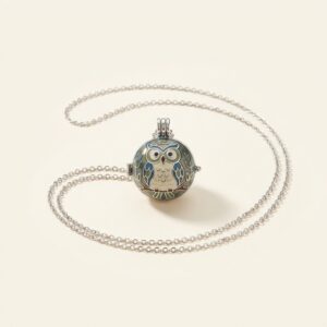 Bola de grossesse Hibou en émail protecteur